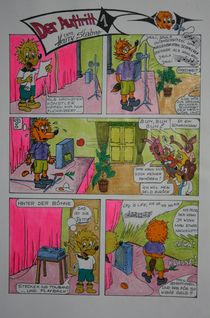 Comic - Der Auftritt 1982 A4 by Harry Stabno