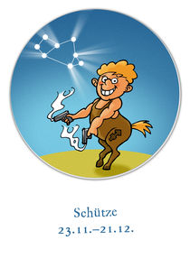 Sternzeichen Schütze by droigks