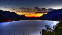 Lago Lugano von Heike Loos
