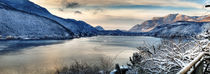 Panorama Lago Lugano von Heike Loos
