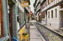 Quedlinburger Strassen von Michael Jaeger