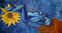 Lady in Blue by Franziska Giga Maria