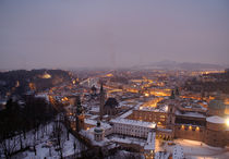 Salzburg nach Sonnenuntergang von Franziska Giga Maria