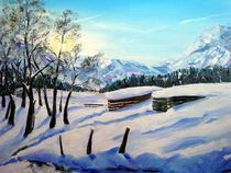 Winterimpressionen in den Bergen von Karin Müller