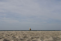Allein am Strand von Jakob Wilden