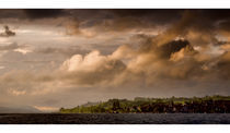 Wolkenstimmung über Hagnau by Jakob Wilden