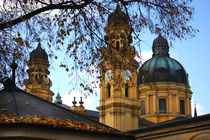 Sankt Kajetan Kirche in München - Theatinerkirche by lizcollet