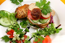 Chicken Wellness Burger by lizcollet
