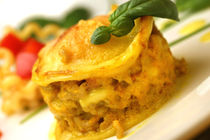 Lasagne mit gelbem Paprika und Safran by lizcollet