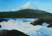 Vulkan Osorno in Chile by Horst J. Kesting