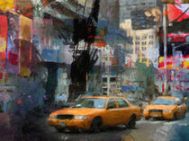 New York Lights by Lutz Baar