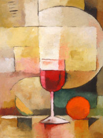 Ein Glas Rotwein - Red Wine by Lutz Baar