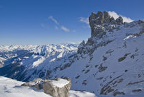 Winter in den Bergen von Johannes Netzer