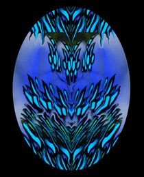 blue egg von Angela Parszyk