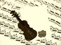 Geige by Angela Parszyk