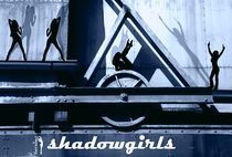 blue shadowgirls by Angela Parszyk
