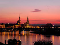 Dresden am Abend von Christoph E. Hampel
