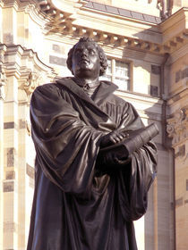 Lutherdenkmal in Dresden von Christoph E. Hampel