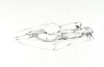 female nude back by Titus Helmke