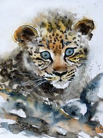 Leopardenbaby von Claudia Pinkau