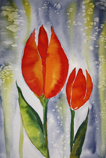 Tulpen abstrakt 1 von farbart