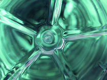 Grüne Flasche abstrakt by farbart