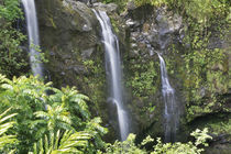 Three Bear Falls, Maui, Hawaii by geoland