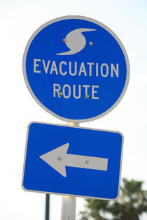 Hurricane Evakuationsroute in Florida, USA von geoland
