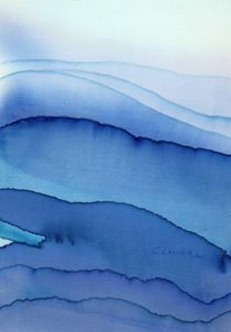Blaue Hügel von Caroline Lembke