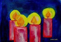 Kerzen im Advent by Caroline Lembke
