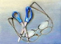 Schere und Brille von Thomas Bley