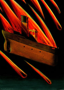 The burning tug by stefano tartarotti