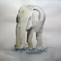 Elefantenspaziergang von Nicole Hempel