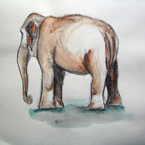 Elefant links von Nicole Hempel