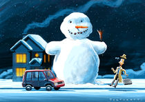 The snowman by stefano tartarotti