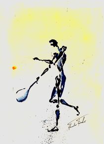 Tennis 4 by Theodor Fischer