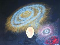 Galaxie - Universum - Entstehung - Reinkarnation - Neuanfang von Künstler Ralf Hasse
