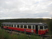 Inlandsbanan Inlandsbahn Schweden am Polarkreis von Nils Grund