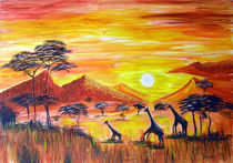 Sonne über Afrika by mago
