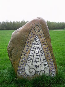 Runenstein der Wikinger von Michael Beilicke