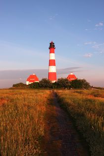 Lighthouse Westerhever by Michael Beilicke