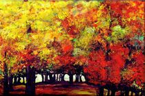 Park im Herbst von Renée König