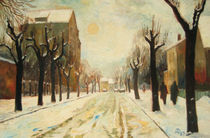 Strasse im Winter by Diethard Wahl