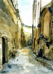Straße in Mdina, Malta von Matthias Kriesel