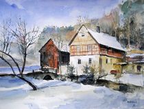 Kienmühle im Winter von Matthias Kriesel