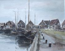Hafen von Marken, Ijsselmeer von Matthias Kriesel
