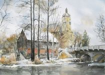 Winterstimmung in Kürbitz  von Matthias Kriesel
