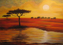 African Sundown by Susanne Winkels