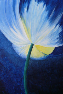 Blue Flower von Erika Buresch