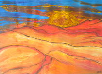 Wüste im Sonnenuntergang von Sylvia W.